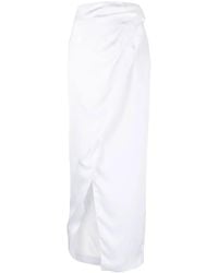 Genny - High-Waist Straight Skirt - Lyst