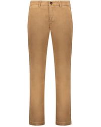 Moorer - Broek Met Knoopsluiting - Lyst
