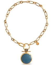 La DoubleJ - Collana Shen Loop Con Pendente Smaltato - Lyst