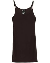 Gucci - Horsebit-Detail Mini Dress - Lyst