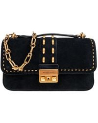 Michael Kors - Petit Sac Cabas Tribeca À Détail De Chaîne Et Ornements - Lyst