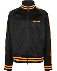 Purple Brand - Logo-Print Track Jacket - Lyst