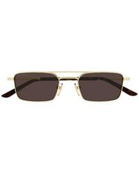 Gucci - Rectangle-Frame Sunglasses - Lyst