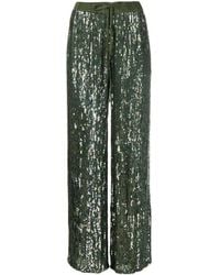 P.A.R.O.S.H. - スパンコール ワイドパンツ - Lyst