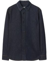 Burberry - Selvedge Denim Shirt - Lyst