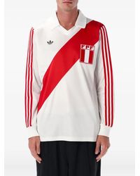 adidas - ストライプ ロングtシャツ - Lyst