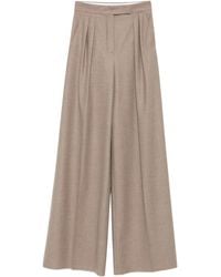 Max Mara - Pleated-Front Cashmere Trousers - Lyst