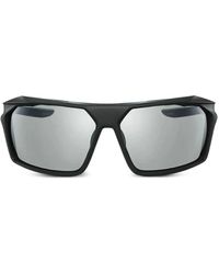 Nike - Traverse Geometric-Frame Sunglasses - Lyst