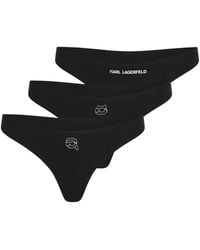 KARL LAGERFELD - String Ikon À Paillettes - Lyst