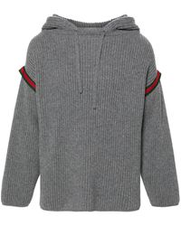 Gucci - Wool And Cashmere Blend Hoodie - Lyst