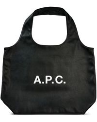 A.P.C. - Ninon Shopper Met Logoprint - Lyst