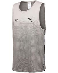 PUMA - X Diamond Printed Tank Top - Lyst