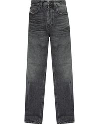 DIESEL - 2001 D-marco Straight-leg Jeans - Lyst