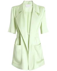 Genny - Notched-Lapels Blazer - Lyst
