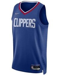 Nike - La Clippers 21/22 Diamond Icon Edition Swingman Tank Top - Lyst