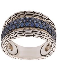 John Hardy - Classic Chain sapphire ring - Lyst