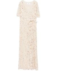 Ba&sh - Kris Wrap-Print Maxi Dress - Lyst
