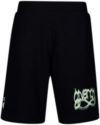 Givenchy - Logo-Print Boxy Cotton Shorts - Lyst
