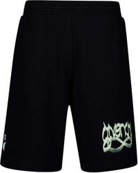 Givenchy - Logo-Print Boxy Cotton Shorts - Lyst