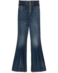 Versace Jeans Couture - パネル フレアジーンズ - Lyst