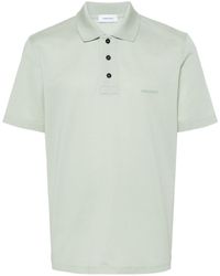 Ferragamo - Logo-embroidered Polo Shirt - Lyst