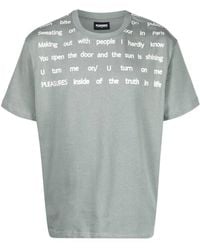 Pleasures - Polite Heavyweight Graphic-Print T-Shirt - Lyst