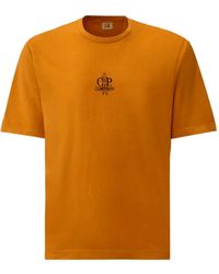 C.P. Company - 1020 Logo-Print Short-Sleeve T-Shirt - Lyst
