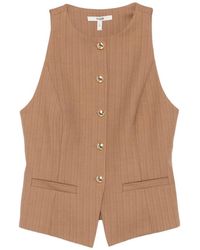Maje - Long Tailored Waistcoat - Lyst