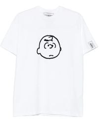 Iceberg - X Peanuts T-Shirt mit Stickerei - Lyst