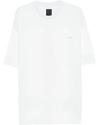 Juun.J - Floral-Print Logo-Embroidered T-Shirt - Lyst
