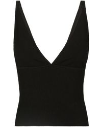 Dolce & Gabbana - Viscose-Knit Vest Top - Lyst
