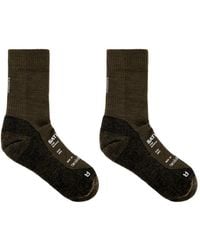Satisfy - Ribbed Wool-Blend Socks - Lyst