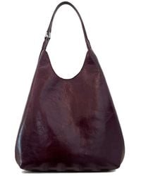 BY FAR - Amber Folio Leather Shoulder Bag - Lyst