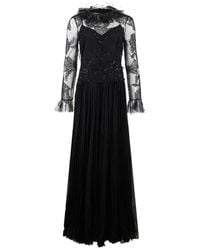 Valentino Garavani - Verziertes Kleid mit Falten - Lyst