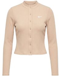 Nike - Chill Ribbed-Knit Cardigan - Lyst