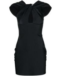 Coperni - Twisted Cut-Out Mini Dress - Lyst