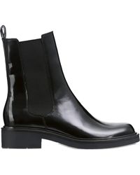 Högl - Edward Patent-Leather Chelsea Boots - Lyst