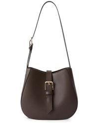 Furla - Large Buckle-Detail Leather Bucket Bag - Lyst