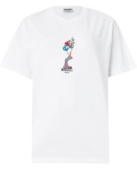 Moschino - Graphic-Print T-Shirt - Lyst
