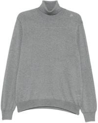 Gran Sasso - Roll-Neck Wool Sweater - Lyst