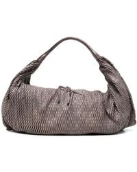 SOMMET - Aura Rete L Perforated Leather Shoulder Bag - Lyst
