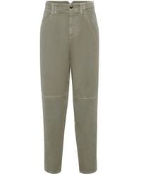 Brunello Cucinelli - Hose mit Falten - Lyst