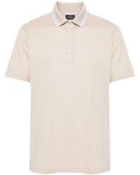 Paul & Shark - Logo-Patch Piqué Polo Shirt - Lyst