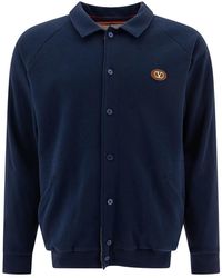 Valentino Garavani - Logo-Patch Cardigan - Lyst