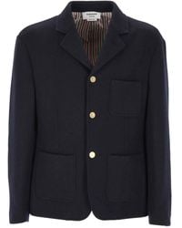 Thom Browne - Patch-Pocket Long-Sleeve Jacket - Lyst