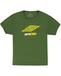 Sp5der - Logo-Print Short-Sleeve T-Shirt - Lyst