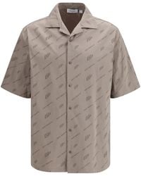 Off-White c/o Virgil Abloh - Jacquard Bowling Shirt - Lyst