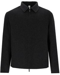 Hevò - Verdemare Zip-Up Wool Jacket - Lyst