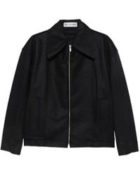 Issey Miyake - Shell Zip-Up Oversized Jacket - Lyst