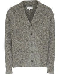 Maison Margiela - Textured Button-Up Cardigan - Lyst